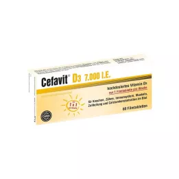 CEFAVIT D3 7.000 IU filmom obložene tablete, 60 kom