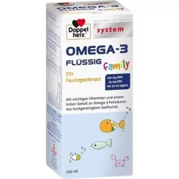 DOPPELHERZ Omega-3 tekući obiteljski sustav, 250 ml
