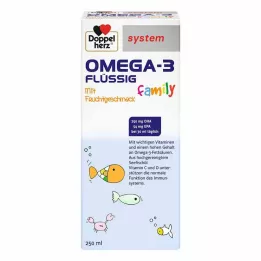 DOPPELHERZ Omega-3 tekući obiteljski sustav, 250 ml