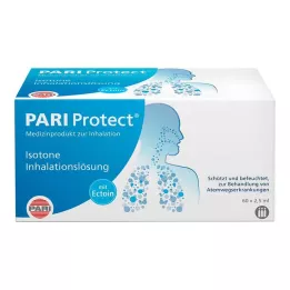 PARI ProtECT otopina za inhalaciju s Ectoin ampulama, 60X2,5 ml