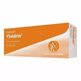 CETIRIZIN Vividrin 10 mg filmom obložene tablete, 20 kom
