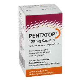 PENTATOP 100 mg kapsule, tvrde kapsule, 50 kom