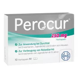 PEROCUR 250 mg tvrde kapsule, 10 kom