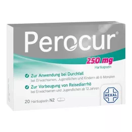 PEROCUR 250 mg tvrde kapsule, 20 kom
