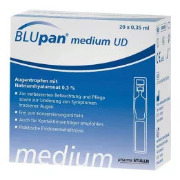 BLUPAN srednje UD kapi za oči, 20X0,35 ml