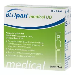 BLUPAN medicinske UD kapi za oči, 20X0,5 ml