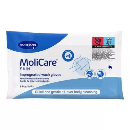 MOLICARE SKIN Rukavice za pranje, 8 komada