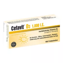 CEFAVIT D3 1.000 IU filmom obložene tablete, 100 kom