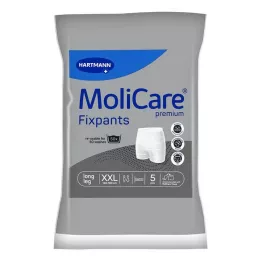 MOLICARE Premium Fixpants duge nogavice veličina XXL, 5 komada