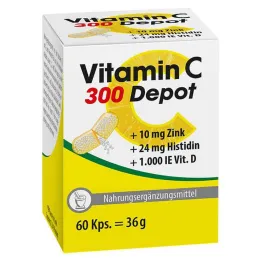 Kapsule vitamina C 300 Depot + Cink + Histidin + D, 60 komada