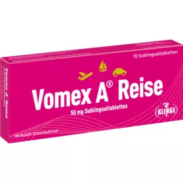 VOMEX Izlet 50 mg sublingvalnih tableta, 10 sati