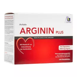 ARGININ PLUS Vitamin B1+B6+B12+folna kiselina filmom obložene tablete, 240 kom