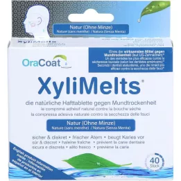 ORACOAT Xylymeltove ljepljive tablete bez metvice, 40 ST