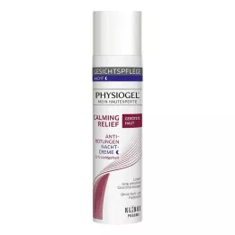 PHYSIOGEL Umirujuća noćna krema protiv crvenila, 40 ml