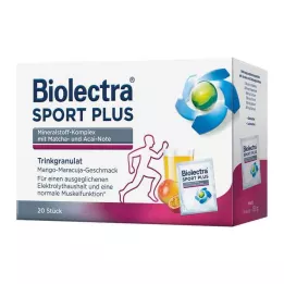 BIOLECTRA Sport Plus Granule za piće, 20X7,5 g