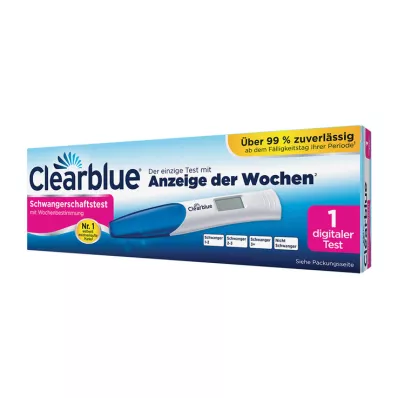 CLEARBLUE Test trudnoće s određivanjem tjedna, 1 kom