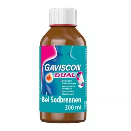 GAVISCON Dvostruka oralna suspenzija od 500 mg/213 mg/325 mg, 300 ml