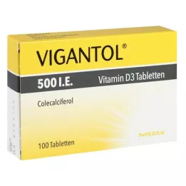 VIGANTOL 500, tj. Vitamin D3 tablete, 100 ST
