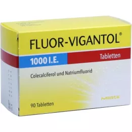 FLUOR VIGANTOL 1.000 IU tablete, 90 kom