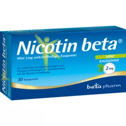 NICOTIN Beta Mint 2 mg Aktivno zaustavljanje sastojka