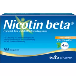 NICOTIN Beta Fruitmint 4 mg Aktivno zaustavljanje sastojaka