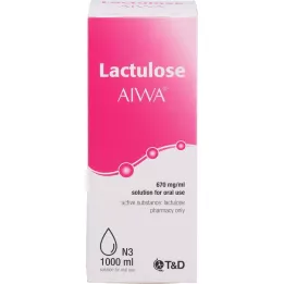 LACTULOSE AIWA 670 mg/mL oralna otopina, 1000 mL