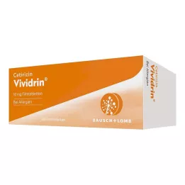 CETIRIZIN Vividrin 10 mg filmom obložene tablete, 100 kom