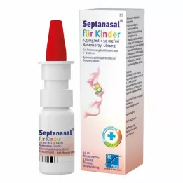 SEPTANASAL za djecu 0,5 mg/ml + 50 mg/ml čepić za nos, 10 ml