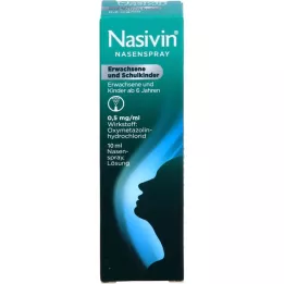 NASIVIN Sprej za nos odrasli i školarci, 10 ml