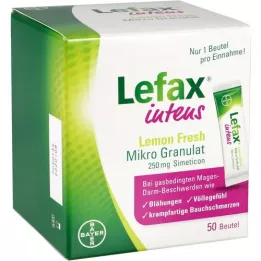 LEFAX Integs limun Fresh Mikro granul.250 mg Sim., 50 ST