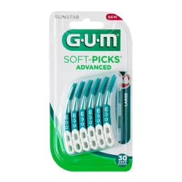 GUM Soft Picks Advanced Large, 30 pcs