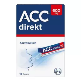 ACC direct 600 mg prašak za oralnu primjenu u vrećici, 10 kom