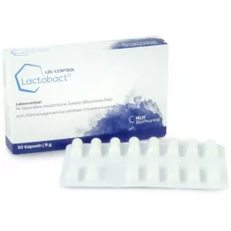 LACTOBACT LDL-Kontrolirajte kapsule otporne na želucu, 30 ST