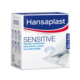 HANSAPLAST Osjetljivi flaster 6 cmx5 m rola, 1 kom