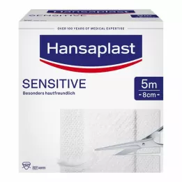HANSAPLAST Osjetljivi flaster 8 cmx5 m rola, 1 kom