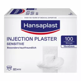 HANSAPLAST Injekcijski flaster Sensitive 1,9x4 cm, 100 kom