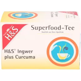 H&S Đumbir plus kurkuma filter vrećice, 20X1,25 g