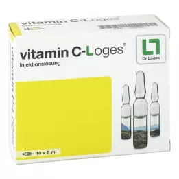 VITAMIN C-LOGES Otopina za injekciju, 10X5 ml