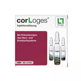 CORLOGES Ampule otopine za injekcije, 10X2 ml