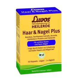LUVOS Healing Earth Organic Hair & Nail Plus kapsule, 30 St