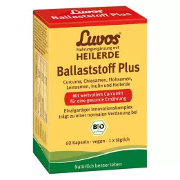 LUVOS Healing Clay Organic Fiber Plus kapsule, 60 kom