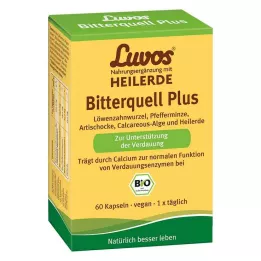 LUVOS Healing Earth Bio Bitterquell Plus kapsule, 60 kom