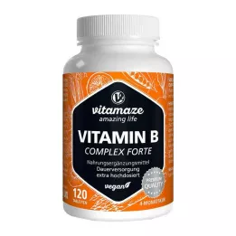 VITAMIN B COMPLEX ekstra visoke doze veganske tablete, 120 kom