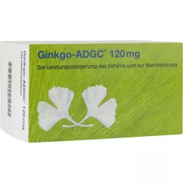 GINKGO ADGC 120 mg tablete prekrivenih filmom, 120 sati