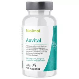 AUVITAL četvrtina pakiranja 90 dana tvrde kapsule, 90 kom