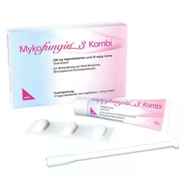MYKOFUNGIN 3 kom 200 mg vaginalne tablete + 10 mg/g Cre., 1 pak