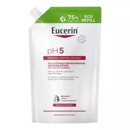 EUCERIN pH5 losion za pranje osjetljive kože punjenje, 750 ml