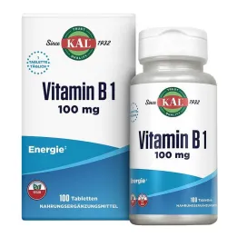 Vitamin B1 Thiamine 100 mg tablete, 100 kom