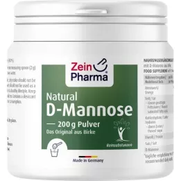 NATURAL D-manoza iz Birke Zeinpharma Powder, 200 g