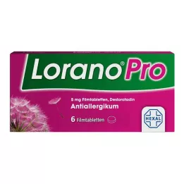 LORANOPRO 5 mg filmom obložene tablete, 6 kom
